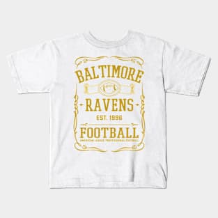 Vintage Ravens American Football Kids T-Shirt